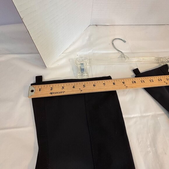 Bershka Boots Women's Size 39 US 8.5 Over-The-Knee Black Heeled Boots Faux Suede - Picture 8 of 11